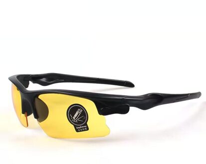 Night-Vision Bril Beschermende Gears Zonnebril Nachtzicht Drivers Goggles Rijden Bril Interieur Accessoires Anti Glare Bruin
