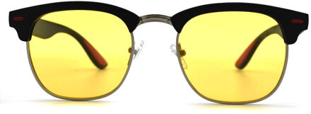 Night Vision Bril Mannen Geel Lens Auto Rijden Zonnebril Bril Anti Glare