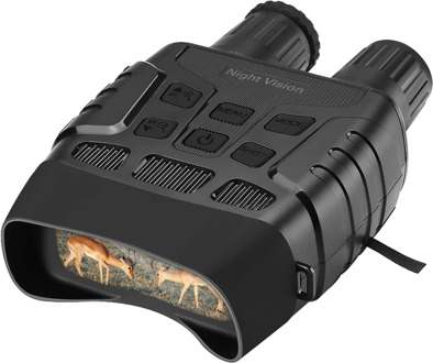 Night Vision Device Binoculars 300 Yards Digital IR Telescope Zoom Optics with 2.3' Screen Photos Video Recording Hunting Camera