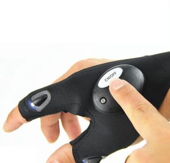 Night Vissen Handschoen Met Led Licht Rescue Gereedschap Outdoor Gear Для Рыбалки Waterdichte Для Зимней Рыбалки Перчатки Без Пальцев rechtsaf