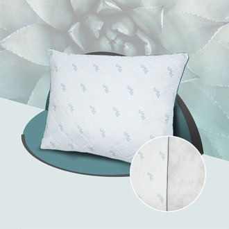 Nightlife Hoofdkussen - Natural Aloë Vera - Voor Rug- & Buik- En Zijslaper - Flexofill® Holle Vezel - Dekbed-Discounter.nl - Default