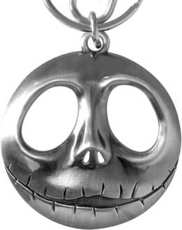 Nightmare before Christmas Metal Keychain Jack Head with Bow