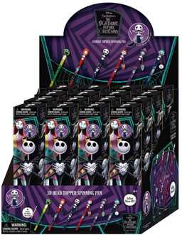 Nightmare before Christmas pen 3D Head Topper Spinning Pen