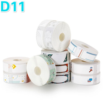 Niimbot D11 Printer Thermal Printer Paper Waterproof Anti-Oil Tear-Resistant Price Label Maker Stickers Office Home Stationery