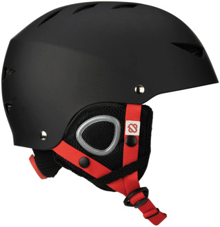 Nijdam Frost Fyre Padded Schaats Helm zwart - 54-58