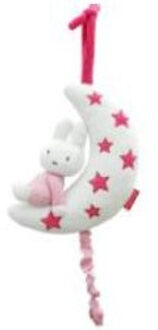 Nijn Muziekdoosje nijntje roze denim: ma