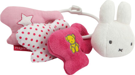 Nijn Muzikale sleutel nijntje roze denim