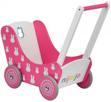Nijn Poppenwagen hout nijntje
