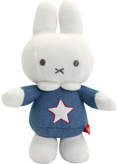 Nijn Rammelaar nijntje knuffel blauw den