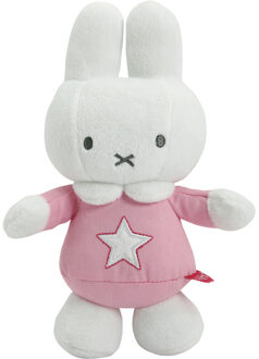 Nijn Rammelaar nijntje knuffel roze deni