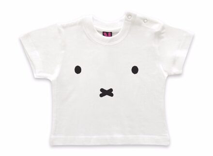 Nijntje Baby t-shirt Nijntje witte snoet geboorte kado