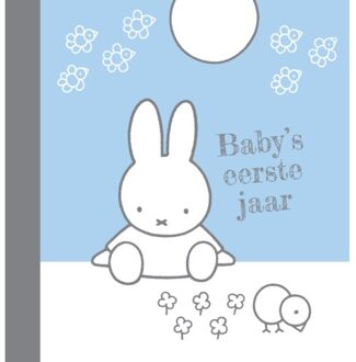 Nijntje Boek Baby eerste jaar Nijntje - blauw Nijntje - (ISBN:8712048305581)