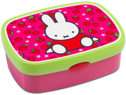 Nijntje broodtrommel roze 17,5 x 13 x 6 cm