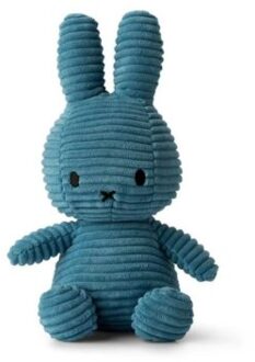 Nijntje eco corduroy knuffel, 23 cm, aviator blauw
