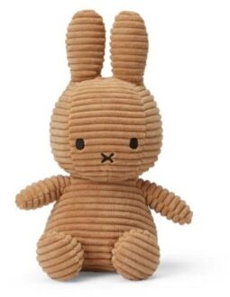 Nijntje eco corduroy knuffel, 23 cm, beige