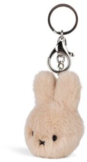 Nijntje eco fuzzy sleutelhanger, 8 cm, creme