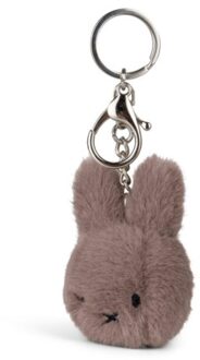 Nijntje eco fuzzy sleutelhanger, 8 cm, taupe