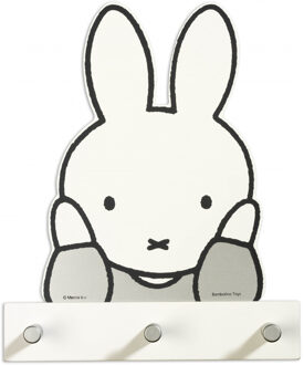 Nijntje Kapstok Zilver-wit