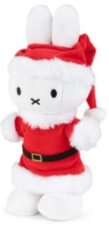 Nijntje kerst knuffel, formaat 24 cm, kerstman