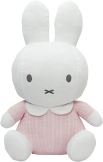 Nijntje knuffel gebreid - 25 cm - roze