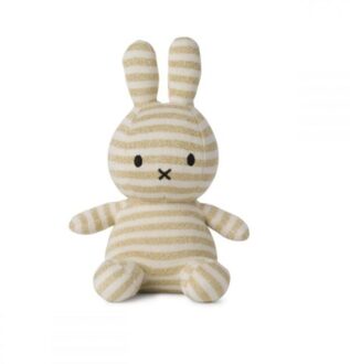 Nijntje knuffel sparkle stripe collectie, formaat 23 cm., kleur cream