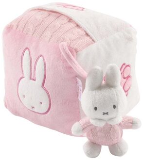 Nijntje kubus gebreid - roze