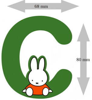 Nijntje Letter 8cm - C