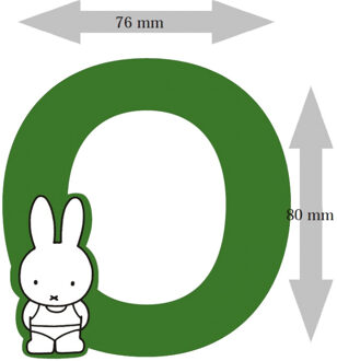 Nijntje Letter Nijntje 8 Cm  O (3390O)