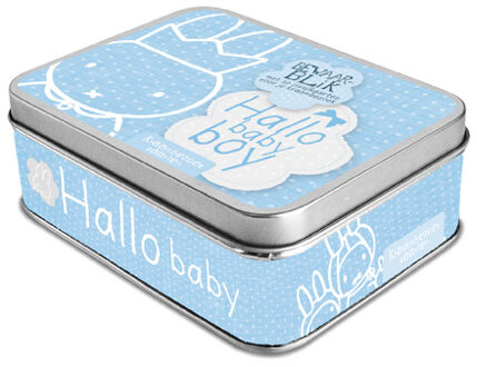 NIJNTJE*Nijntje Boy blikje kraambezoekkrt / 1x12,50