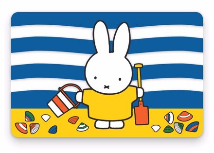 Nijntje Placemats Nijntje op het strand 44 x 29 cm - Placemats Multikleur