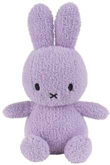 Nijntje terry knuffel, formaat 23 cm, lila