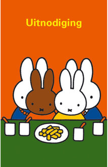 Nijntje uitnodigingen (kinderfeest) 6 stuks