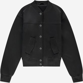 NIK&NIK Meisjes bomber jack - Nina - Zwart - Maat 128