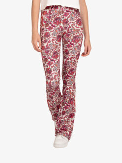 NIK&NIK Meisjes flared pants vibrant orange fuchsia pop Oranje - 164