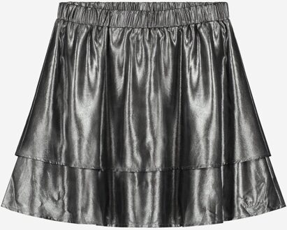 NIK&NIK Meisjes rok - Thirza - Donker zilver - Maat 176