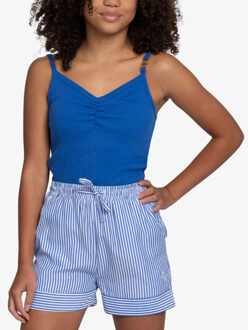 NIK&NIK Meisjes short aava azure blue off white - maat 140 Blauw