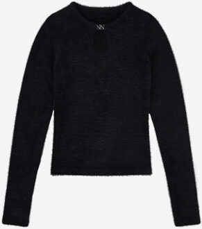 NIK&NIK Meisjes trui - Omara - Zwart - Maat 164