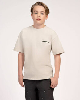 NIK&NIK T-shirt b 8-539 2601 orla - maat 140 Beige