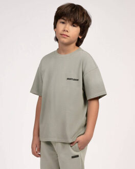 NIK&NIK T-shirt b 8-539 2601 orla - maat 140 Kaki