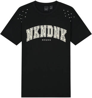 NIK&NIK T-shirt g 8-582 2401diamo Zwart - 140