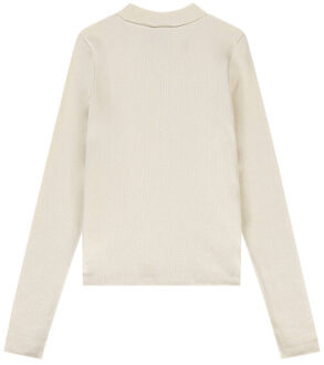 NIK&NIK Top lange mouw g 8-706 2505 Beige - 140