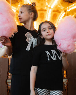 NIK&NIK Top zonder mouw g 7-592 2504 Zwart - 164