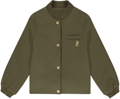 NIK&NIK winter bomberjack meisjes - groen - Eliza - Maat 128