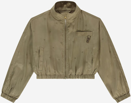 NIK&NIK winter bomberjack meisjes - groen - Rihanna - Maat 140