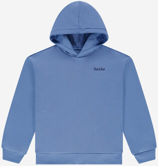 NIK&NIK winter hoodie meisjes - blauw - Novan - Maat 128
