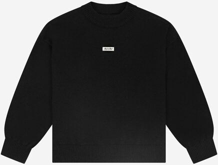 NIK&NIK winter sweater meisjes - zwart - Lis - Maat 128