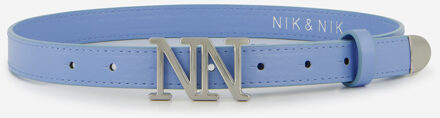 NIK&NIK zomer riem meisjes - blauw - Sofie - Maat 122/140