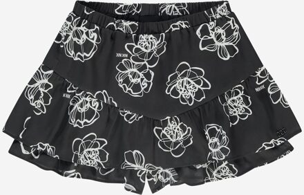 NIK&NIK zomer skort meisjes - zwart - Rose - Maat 128