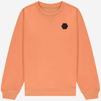 NIK&NIK zomer sweat shirt jongens - perzik - Icon - Maat 176