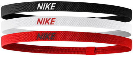 Nike 2.0 elastische hoofdband (set van 3) Wit - One size